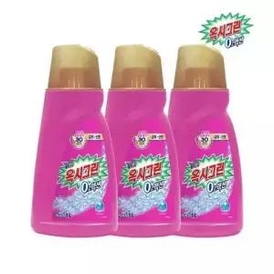 [옥시크린] 오투액션 리퀴드 표백제 1L x3개 액체 얼룩제거제 옥시크린