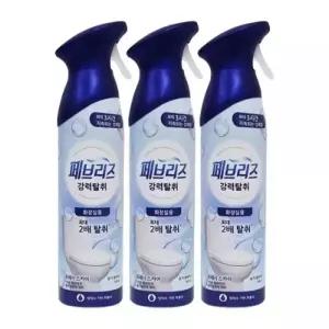 [페브리즈] 화장실용 에어 프레시 스카이 165g x3 실내냄새제거방향제