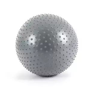 돌출형 돌기로 마사지 효과를 극대화한 65cm 짐볼 스트레칭운동기구 거실