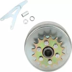 체인 휠 스프로킷 GY6 ATV UTV 카트 쿼드 바이크 스티어링 랙용 16T 19T 샤프트 리버스 체인저 기어 교체