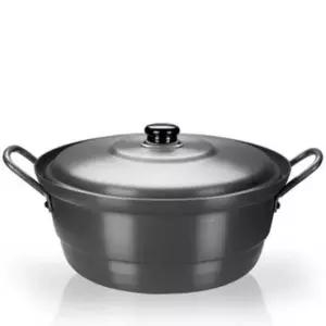 국솥 경질 냄비 찜솥 찜냄비 튀김 곰솥 뚜껑없음 26cm