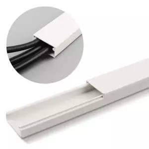 사각 전선몰딩 대형 1m 쫄대 케이블 정리 몰딩쫄대 사각딩 쫄