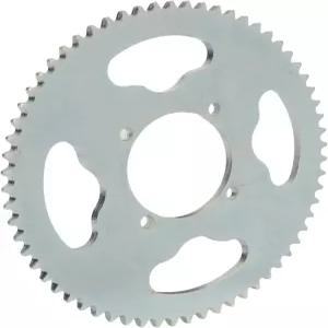 체인링 모터사이클 스프로킷 T8F 64T 54mm 4홀 스틸 47cc 49cc 미니 모터사이클용 우수한 인성