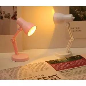[하프클럽/셀러허브]미니 레트로 컬러 독서 집게 스탠드조명