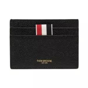 [톰브라운] 톰브라운 26SS 페블 그레인 삼선탭 카드지갑 블랙 FAW035A 00198 001