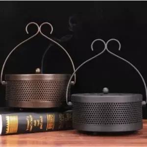 휴대용 엔틱 모기향통 야외용 홀더 케이스