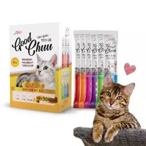 파라솔 고양이굿츄 대용량 간식 휴대용스틱 믹스맛15g 1BOX(30개입)