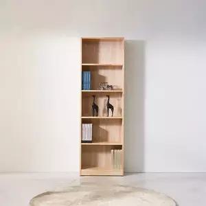 캠퍼스 원목 5단책장 600 서재 거실 진열장 장식장 선반장 맞춤책장 원목책