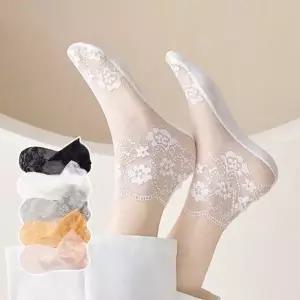 얇은 봄여름 레이스 양말 치마 얇은 여성 레이스 봄 여름 스커트 양말 원피스