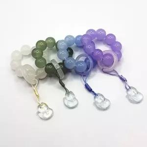 미니 손가락 염주 수제 휴대용 염주 팔찌 불교 단주 선물