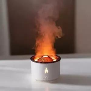 ( )초음파 불멍 가습기 사무실 무선 가습기 휴대용 미니 테이블