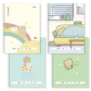 249C] 1200 클라리온 10칸 쓰기 초등 스프링노트 (10개세트)