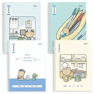 250C] 1200 클라리온 10칸 국어 초등 스프링노트 (10개세트)