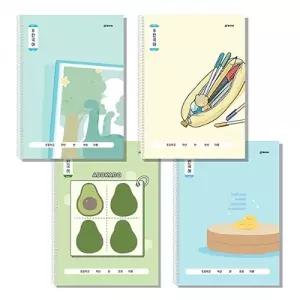 249C] 1200 클라리온 8칸 국어 초등 스프링노트 (10개세트)