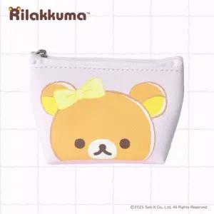 리락쿠마 미니 키링 사각 파우치