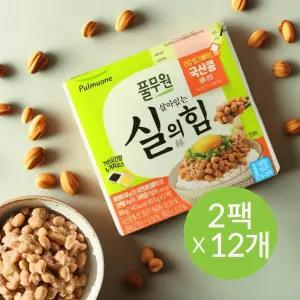 풀무원 생산직송 국산콩 생나또 24팩 건강한 하루