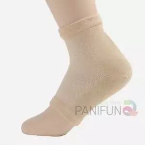 뒤꿈치 젤 발패드 2P베이지 발각질양말 발뒤꿈치 굳은살패드 풋패드 발꿈치패드