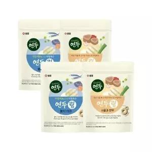 샘표 샘표 연두링 코인육수 멸치디포리 80g 2개+사골과한우 80g 2개_24648586