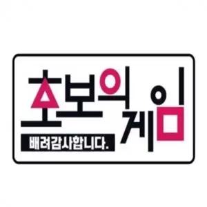 야광스티커 자동차표지 안전표지판