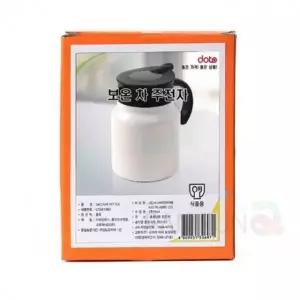 온도표시 보온주전자 900ml 화이트 보온보냉주전자 보온보냉물통 가정용물주전자 이중진공 보냉보온주전자