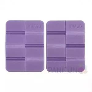 초경량 접이식방석 2p 퍼플 휴대방석 1인용매트 접는방석 일인용돗자리 등산용매트