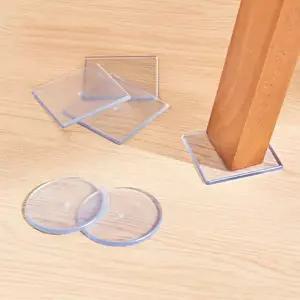 [골드스마일]의자 장판 눌림 방지 패드 찍힘 끌림 소리 스티커 4P 쇼파 다리 커버