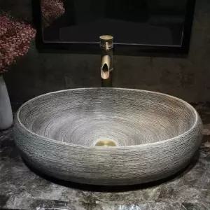 빈티지 탑볼 세면대 복고풍 건식 화장실 호텔 탑카운터