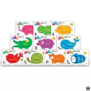 기탄 ABC 떼기 1~10과정 세트 유아 영어 학습지