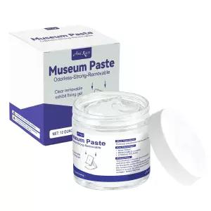 보이지 않는 박물관 젤 투명 재사용 가능하고 잔여물이 없는 제품으로 수집품 유리 골동품 홈 데코 및 지진