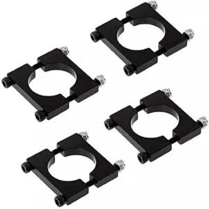 DIY RC 쿼드콥터 헥사콥터용 4팩 쉐어구 CNC 합금 25mm 튜브 붐 마운트 모터 클램프