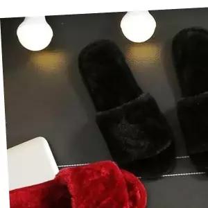 털슬리퍼 빅사이즈가능 털신 방한화 기모 밍크 털신발