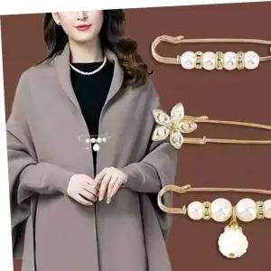 진주 패션 진주옷핀세트 허리조절 바지 옷고정 세트 브로치 옷핀