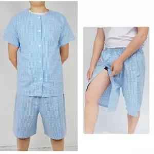 환자복바지 여름 환자가운 복지용품 노인용품 반팔환자복