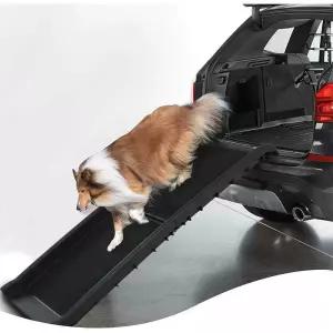 강아지 경사로 대형견 자동차 애견 리트리버 슬라이드