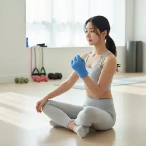 노인 손가락 운동기구 악력기 손목 근력 강화기 휴대용 지압기 운동 도구