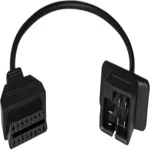 SWQS OBD1에서 OBD2 어댑터 크라이슬러용 6핀에서 16핀 진단 스캐너 변환 케이블 지프도지크라이슬러