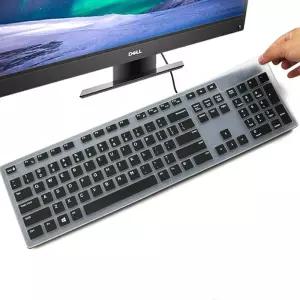 Dell KM636 무선 및 KB216 유선 키보드용 imComor 키보드 커버Dell Opte 5250 3050 3240 5460 7450