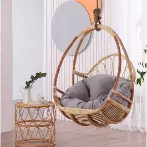 대나무 그네 의자 스윙체어 흔들의자 해먹 카페 펜션 발코니 테라스 몽땅