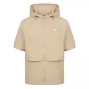 [하프클럽/팬텀]팬텀 여성 후드 반팔 점퍼 221E2JP287 BG 골프 반팔티