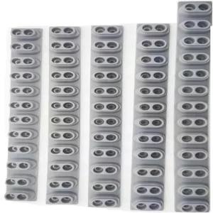 야마하 PSRS650 PSRS500 PSR403 PSR413 RSR423 PSR433 PSR453용 도전성 고무 키보드 실리콘 패드 버튼 5개