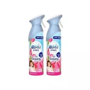 [페브리즈] 페브리즈 에어 실내탈 취제 다 우니향 165g x 2개 화장실 고기냄새 공기탈 취제