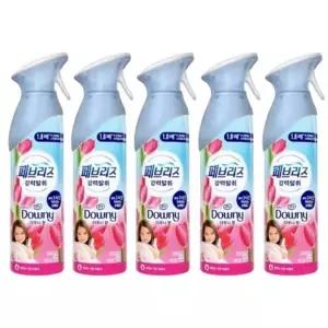 [페브리즈] 페브리즈 에어 실내탈 취제 다 우니향 165g x 5개 화장실 고기냄새 공기탈 취제