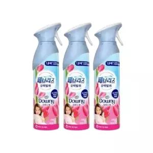 [페브리즈] 페브리즈 에어 실내탈 취제 다 우니향 165g x 3개 화장실 고기냄새 공기탈 취제