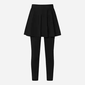 록시 주니어용 스커트 레이어드 워터 레깅스 (TG21RK528ANT)_CA