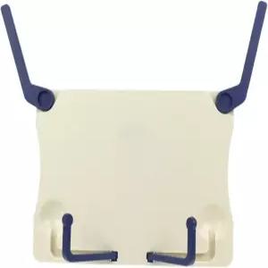 테이블탑 음악 스탠드 북 클립 휴대용 데스크톱 접이식 기타 피아노 화이트용 북홀더