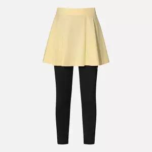 록시 주니어용 스커트 레이어드 워터 레깅스 (TG21RK528GOL)_CA