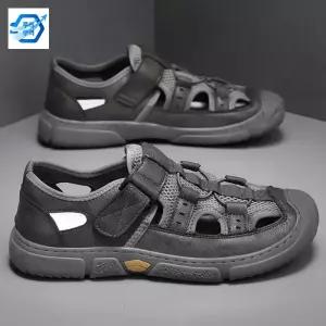 남성 메쉬 샌들 튼튼한 등산 쿠션 케주얼 남성용