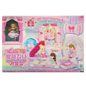 리틀미미 발레리나 가방집 코스트코 인형 놀이 여자아이 조카 선물 장난감 미미 인형집 세트