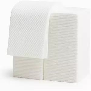 셀뮤론 일회용 목욕 헤어 타월 100 카운트 12인치 x 28인치 두꺼운 진주 질감 부드럽고 흡수력이 뛰어난