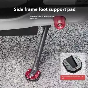 호환 NIU NIU N1S U1 U2 U  B 전기 에 적합한 확대된 하단 측면 스탠드 받침대가 있는 CNC AL 합금 범용 발